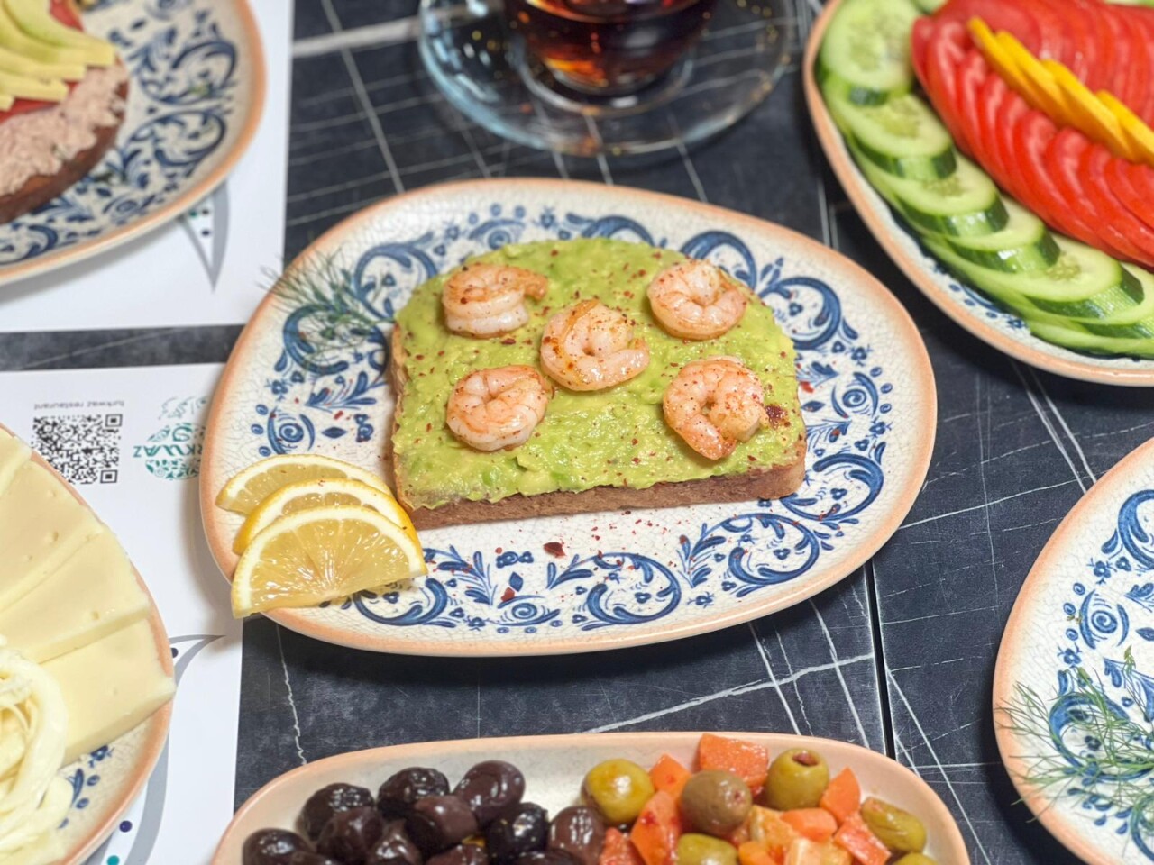 Shrimp & Avocado Toast